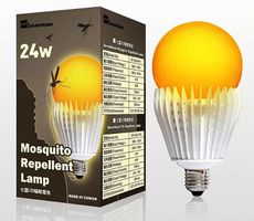 【永光】七盟驅蚊燈 E27 LED 24W 驅蚊 全電壓 高效能 壽命長 台灣製 有保固 橘黃光