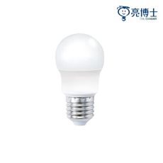 【亮博士】 3W LED燈泡 白光/黃光 球泡 全電壓 E27 低頻閃 無藍光 省電燈泡 CNS認證