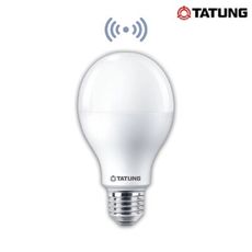 【大同】TATUNG E27燈頭 LED 12W 微波感應球泡 白光 全電壓 無光感 人到就亮人走熄