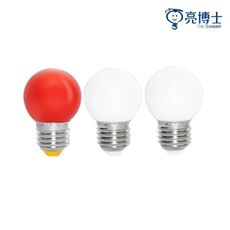 【亮博士】LED E27 0.7W LED燈泡 紅光/黃光/白光 110V小夜燈 取代鎢絲燈 神明燈