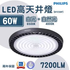 〖飛利浦PHILIPS〗★ LED高天井燈 60W (BY239P G2) 220V單電壓