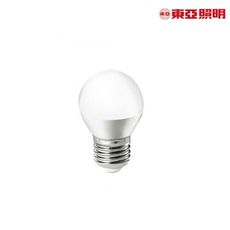 【東亞】3W LED省電球型燈泡 E27 全電壓 白光/黃光 無藍光 適合小空間 光均勻柔和 無眩光