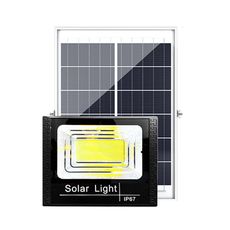 【禾統】500W LED智能暖光太陽能感應燈 遙控定時 太陽能分體式壁燈 路燈 太陽能燈