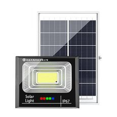 【禾統】300W LED智能太陽能人體感應燈 遙控定時 太陽能分體式壁燈 太陽能燈