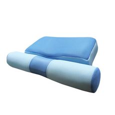 【YAMAKAWA】全方位護頸枕/家E枕/可水洗-加大款藍色