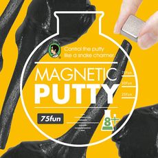 賽先生科學工廠｜科學黏土系列 - 瘋狂磁性黏土 magnetic putty