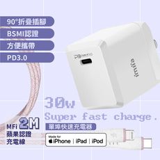 【imiia】30W-PD單孔快速充電器套裝