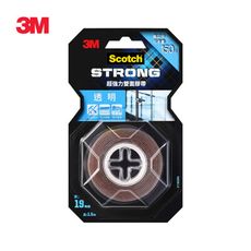 3M V1909N SCOTCH 超強力雙面膠帶-透明(19MMx1.5M)7100328929