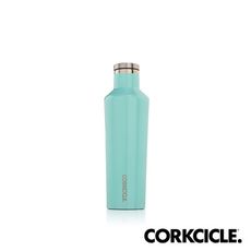 美國CORKCICLE Classic系列三層真空易口瓶/保溫瓶475ml-土耳其藍 COR-265