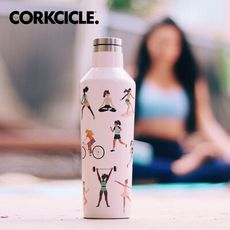 美國CORKCICLE Riflepaper設計師聯名系列三層真空易口瓶/保溫瓶470ml-運動女孩