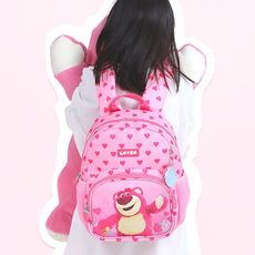 【優貝選】迪士尼 愛心草莓熊可愛輕量兒童背包 (A4不可放)