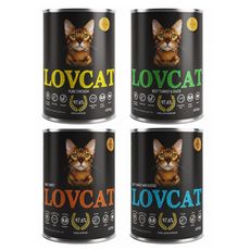 【毛豆寵物】LOVECAT 那卡 貓主食罐 400G