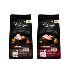 【毛豆寵物】Cherie法麗 真肉配方 高含肉量 全齡貓飼料 2KG