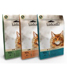 【毛豆寵物】Livin' Wild 野宴 無榖貓飼料 紐西蘭貓糧 4LB