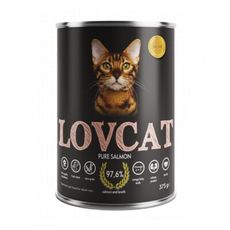 【毛豆寵物】LOVECAT 那卡 貓主食罐 鮭魚375G