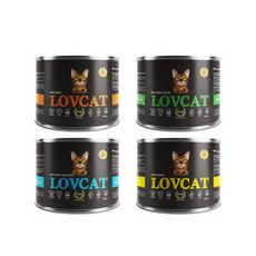 【毛豆寵物】LOVECAT 那卡 貓主食罐 200G