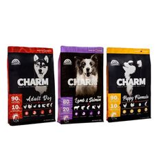 【毛豆寵物】CHARM 野性魅力 狗飼料 10kg