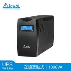 愛迪歐IDEAL 1000VA 在線互動式不斷電系統 IDEAL-7710C-附監控軟體