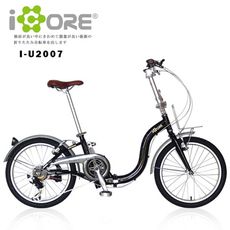 ISHOW網 iCORE SHIMANO 20吋7速 騎逸都會 摺疊車 折疊車