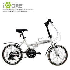 ISHOW網 iCORE SHIMANO 20吋24速 T型折疊車 ♥ 52T升級版 ♥ 小折 折疊