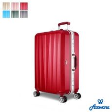 買一波▶Arowana晶燦光影鑽石紋耐刮鋁框旅行箱行李箱登機箱 25吋【Z90626】