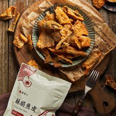 【 鱈魚食材 】鹹蛋黃 酥脆魚皮