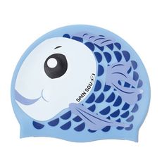 【SAIN SOU】兒童專用印花矽膠泳帽-A35409