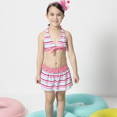 【SARBIS】女童兩截式泳裝附泳帽B822003