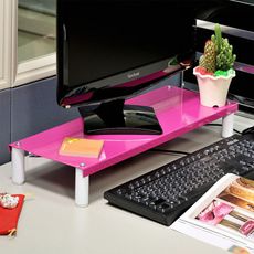 【H&R安室家】省空間桌上鍵盤架/螢幕架-OA127