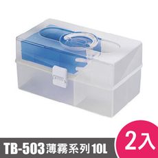 樹德SHUTER薄霧系列手提箱503型TB-503 2入