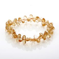 【Wjewelry水晶工坊】頂級全美聚財黃水晶手鍊