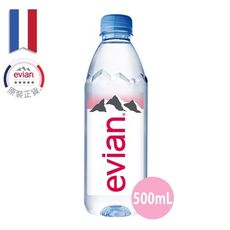 🇫🇷法國依雲evian 天然礦泉水500ml x24瓶（正公司貨 全台免運）依雲 愛維養