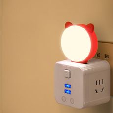 萌貓聲控燈 聲控燈 語音燈 聲控小夜燈 小夜燈 USB小夜燈 智能小夜燈 床頭燈