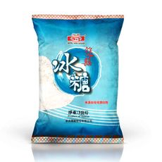 【新南糖廠】雙喜冰糖 · 白冰糖_糖葫蘆/滷豬腳/滷製品/甜湯 (中、小顆粒＆細顆粒3kg/包)