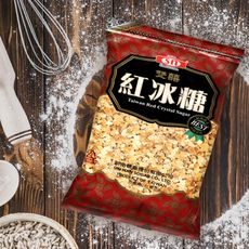 【新南糖廠】(免運) 雙喜冰糖 · 紅冰糖_糖葫蘆/滷製品/甜湯細顆粒 500g*