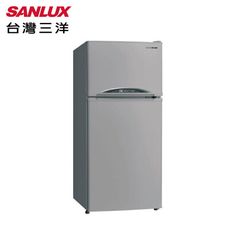 《送標準安裝》SANLUX台灣三洋 SR-C127BV1 129公升 1級變頻雙門電冰箱