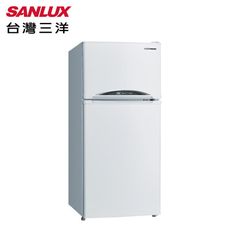 《送標準安裝》SANLUX台灣三洋 SR-C130BV1 129L變頻雙門冰箱