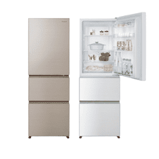 《送標準安裝》Panasonic  NR-C384HVL-W1國際牌 385公升三門變頻左開鋼板冰箱