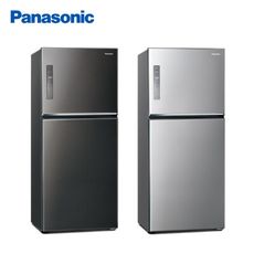 《送標準安裝》Panasonic國際牌 NR-B582TV-S 580L雙門無邊框鋼板冰箱 晶漾銀