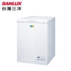 《送標準安裝》SANLUX台灣三洋 SCF-108GE 105公升冷凍櫃