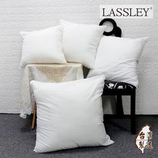 【LASSLEY】A級長纖棉枕心45x45cm(台灣製造抱枕棉心/枕芯)