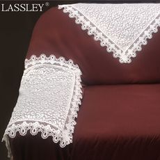 【LASSLEY】葛蕾絲-60X60CM沙發巾(ALBANI 德國進口 台灣製造