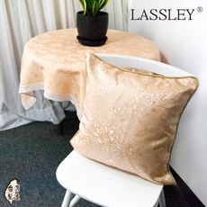 【LASSLEY】方形抱枕-幸運之花 55cm(台灣製造)