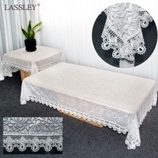 【LASSLEY】葛蕾絲-方形桌巾135X135cm(德國進口紗 ALBANI 台灣製造)
