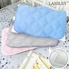 【LASSLEY】冰絲涼感 枕墊枕片枕頭保潔墊