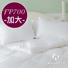 【雅帝格】買被送枕 FP700高蓬鬆、極保暖90/10頂級冬季羽絨被 - 加大