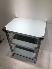 工作台 (45×60×80) 三層 不銹鋼工作檯台.料理台.切菜台.桌子.平台 不鏽鋼工作台 工作桌