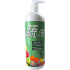 台灣製【喜帝球】淨蔬洗 - 超高濃縮 餐具/蔬果潔淨劑 500ml