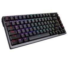 【送SHEATH桌墊】華碩 《ROG Azoth 75% 無線三模 客製化 RGB 電競機械鍵盤》