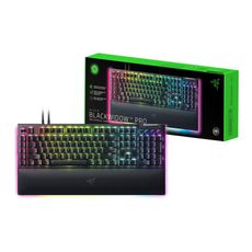 Razer 雷蛇 V4 Pro 黑寡婦蜘幻彩版中文鍵盤 綠軸/黃軸 雙接線 8K  現貨